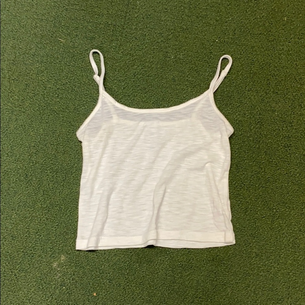 Soft tank top crop top